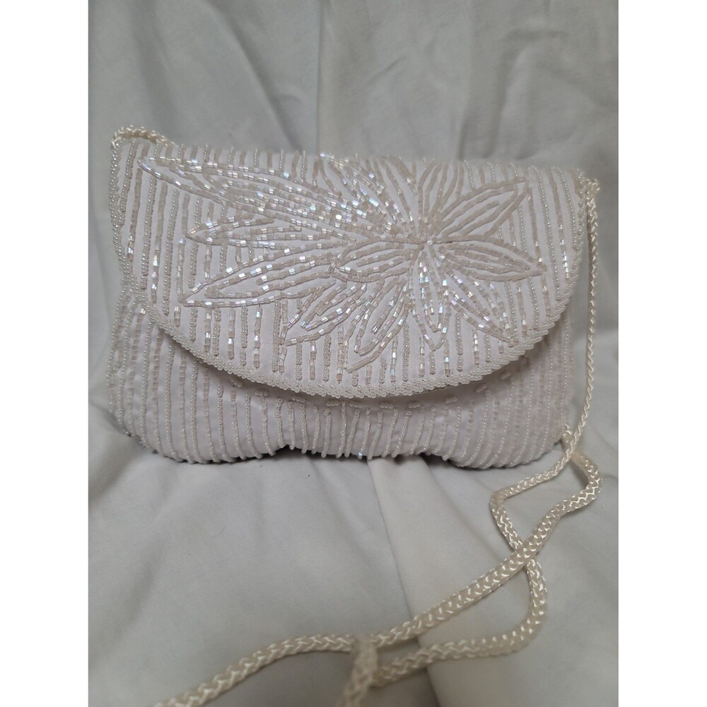Evening off white bag crossbody